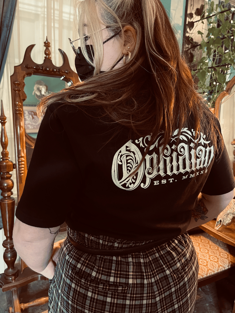 Image of Ophidian Logo T-Shirt - Black and White