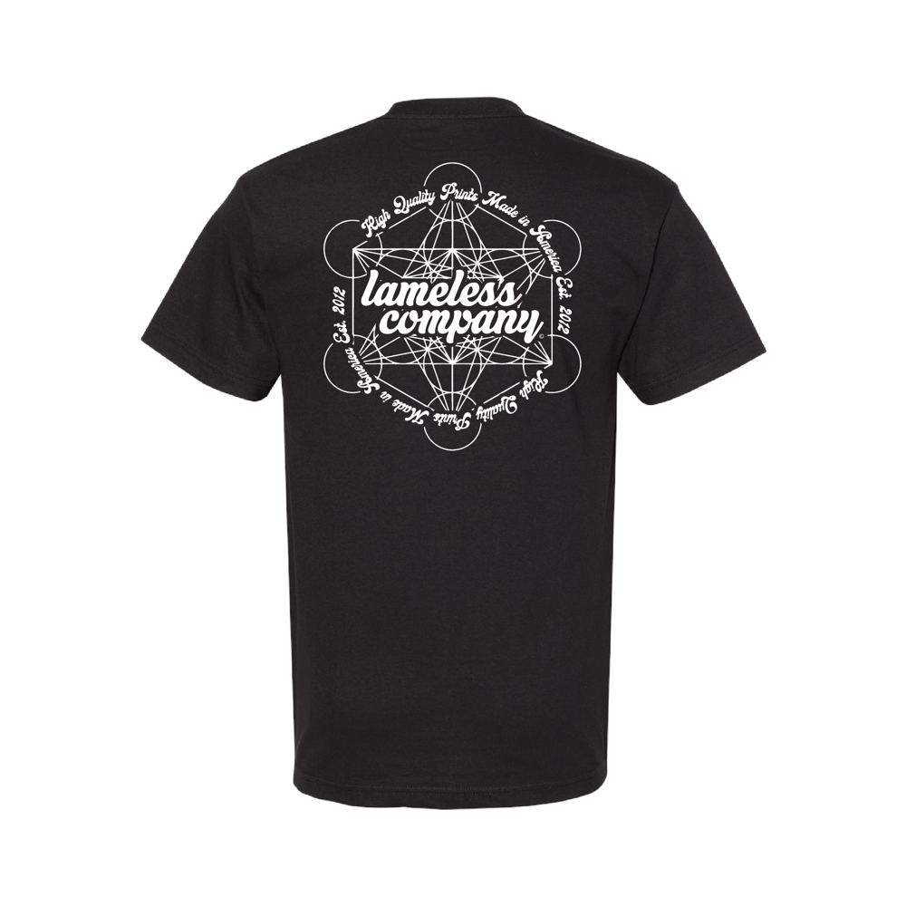 Image of "QUALITY PRINTS" TEE (BLACK)