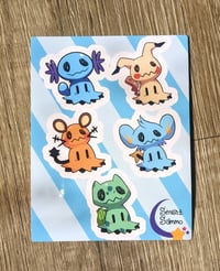 Mimikyu Variants Sticker Sheet 