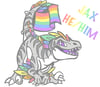 (LOW QUANTITY) Jax the Pride Velociraptor 