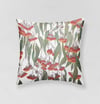 Silver Princess Blossoms Cushion Cover