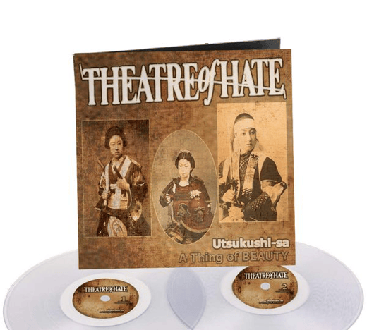 THEATRE OF HATE - A Thing of Beauty Double Clear Vinyl 