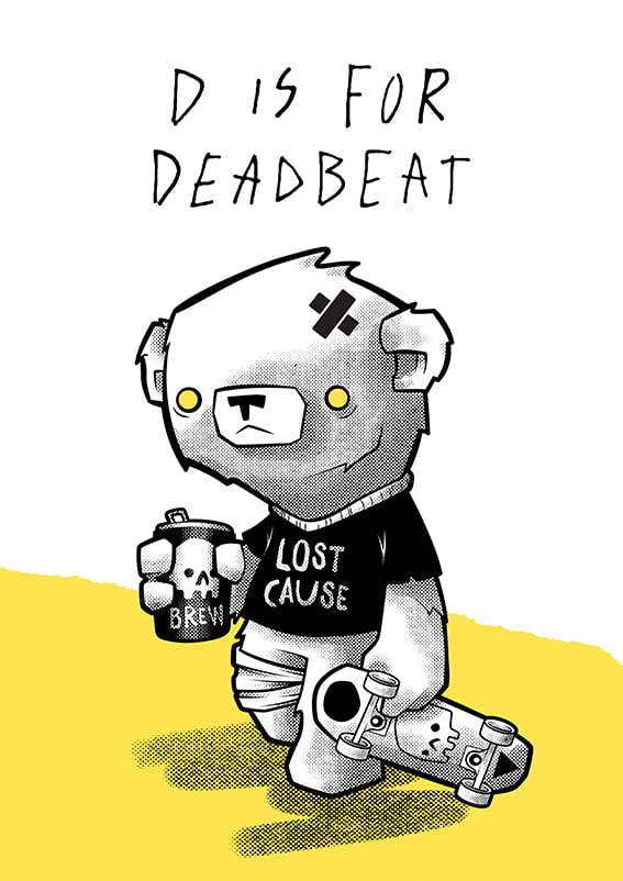 Image of DEADBEAT PRINT