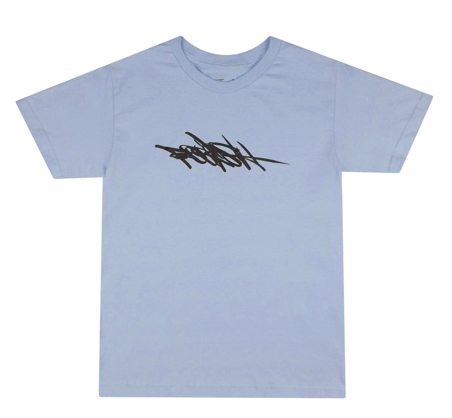 Image of Handstyle Tee (Light Blue)