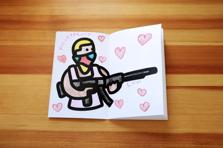 Rap Flips 2: A Coloring Book Image 2