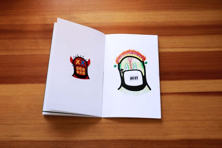 Rap Flips 2: A Coloring Book Image 4