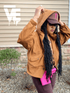 Corduroy Hoodie Jacket 