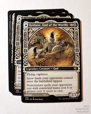Image of Magic: Reidane- Artist Proof Card w/ Skull Sketch *LIMITED <font color="orange">NEW- 2 left</font>