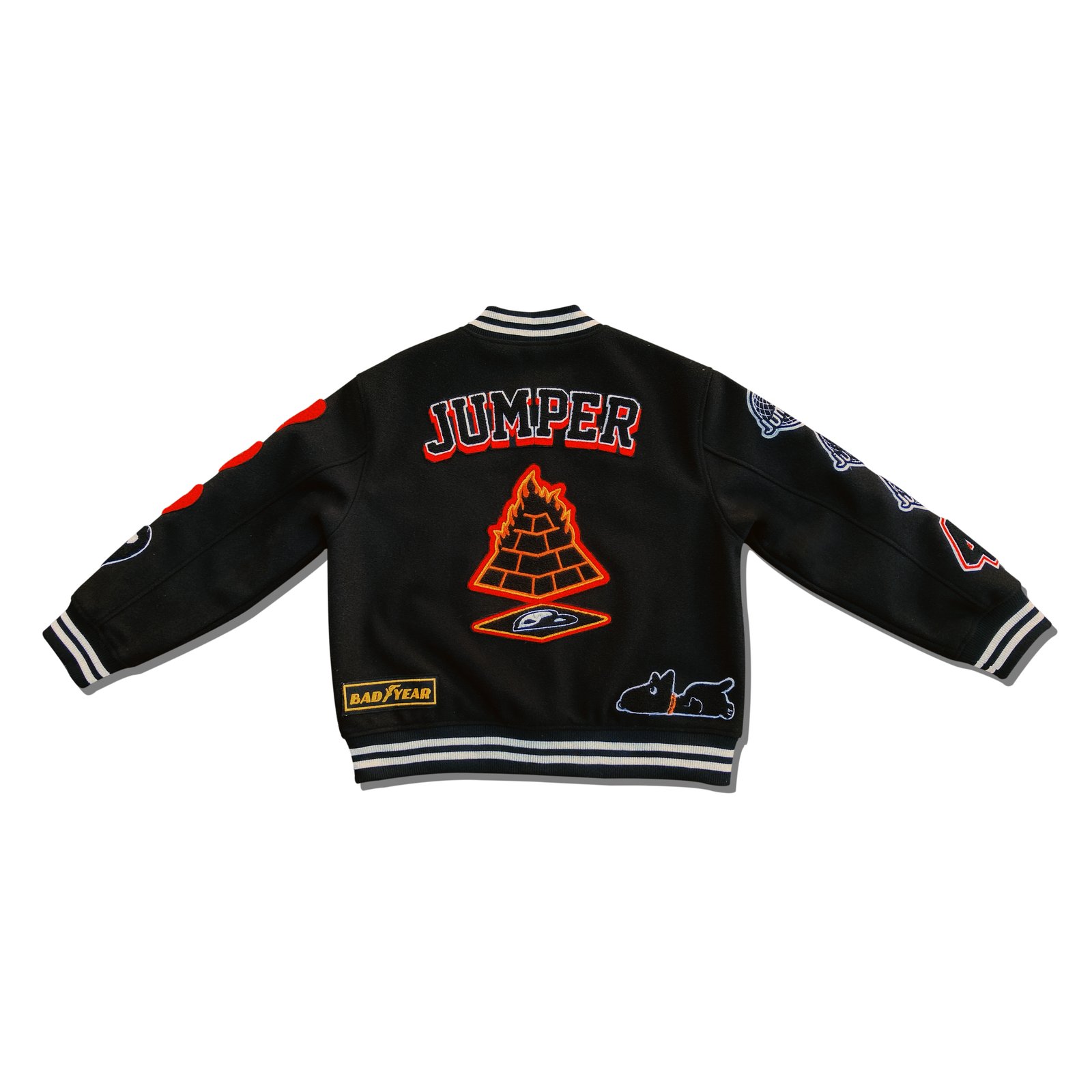 8gshoot SATIN STADIUM JUMPER 8g shoot｜メンズウェア