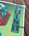 Phish Official Gig Poster - Garden Run NYE 2021 - Orange