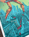 Phish Official Gig Poster - Garden Run NYE 2021 - Orange