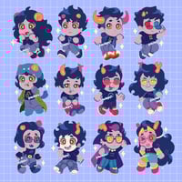 Homestuck Trolls Acrylic Charms