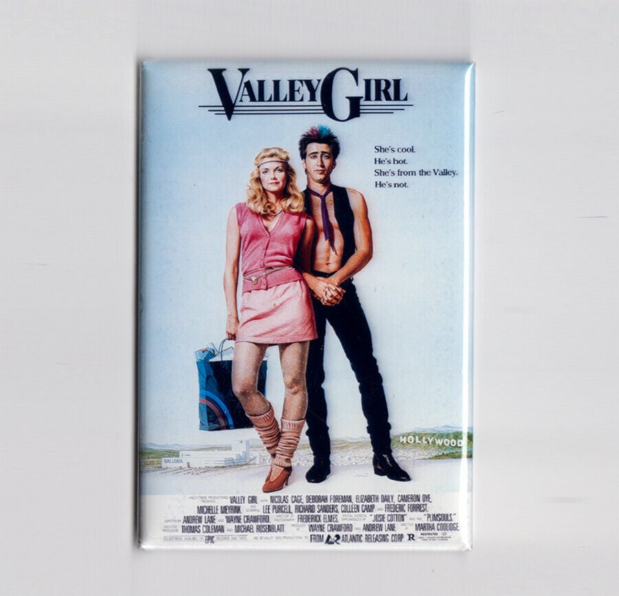 Image of Valley Girl Movie Poster  / Magnet