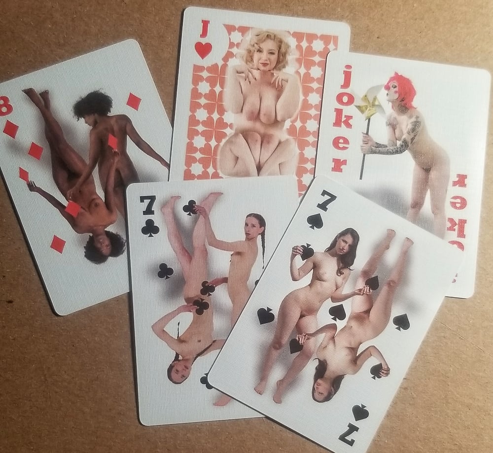 Image of Limited edition Nude figure playing cards 