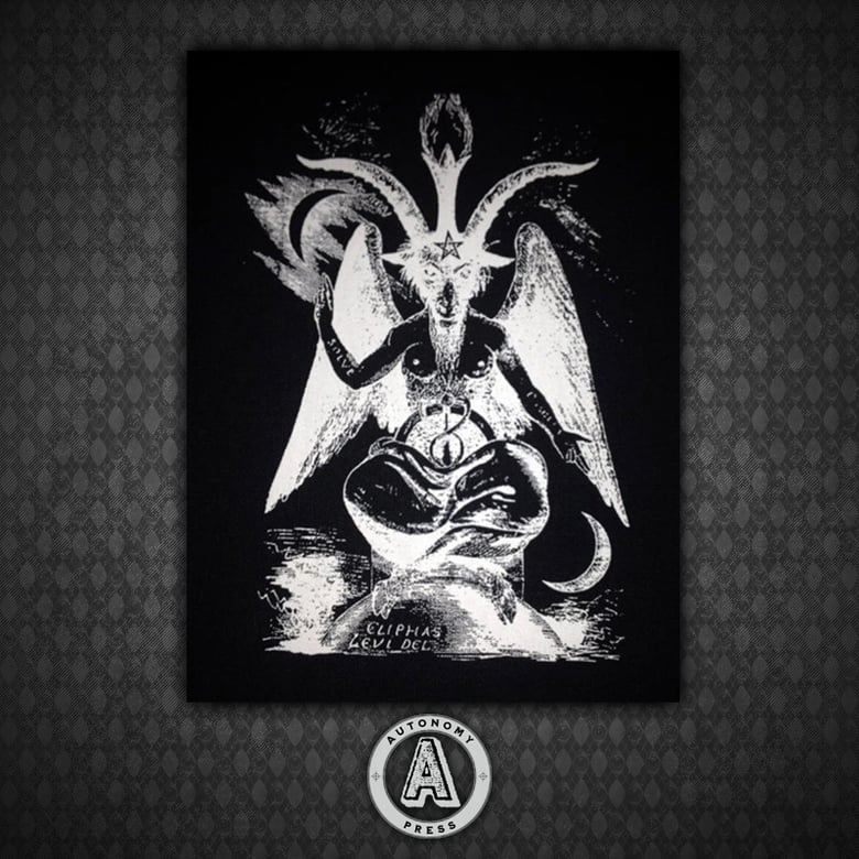 Image of Baphomet Sabbatic Goat - Black Canvas Patch