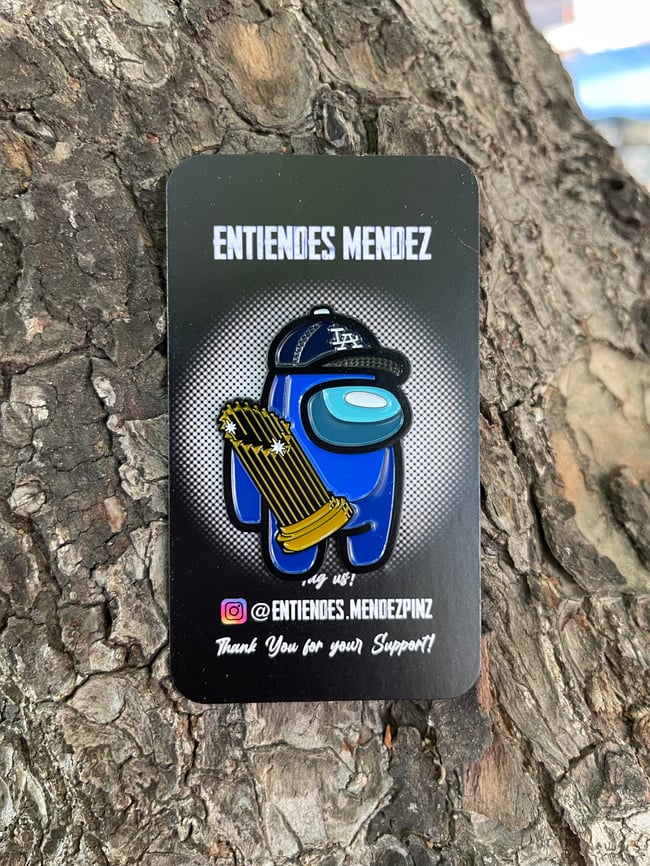 Blue Among Us w/Trophy LA