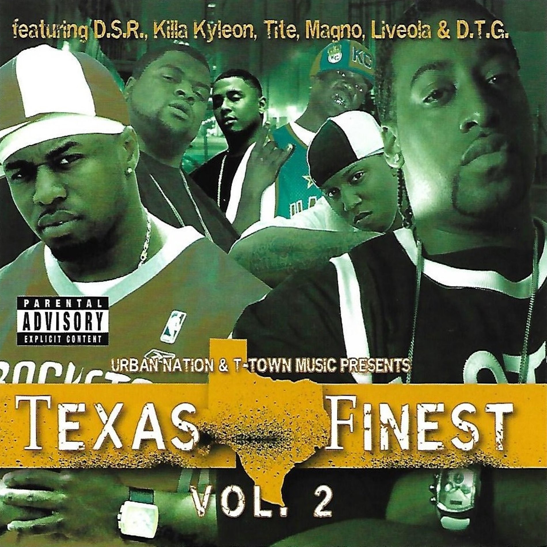 DSR - Texas Finest Vol.2 (Dj Yella Boy) | Rare Texas MixTapes