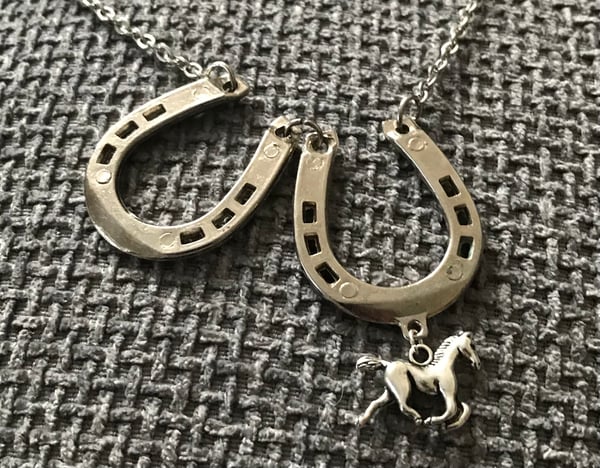 Image of Horseshoe necklace