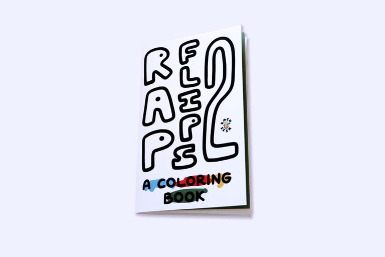 Rap Flips 2: A Coloring Book