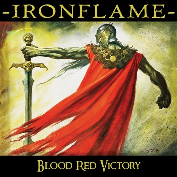Image of IRONFLAME - Blood red victory (CD / cassette)
