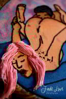 Image 2 of "Breakfast of Champions" Erotic Embroidery Art