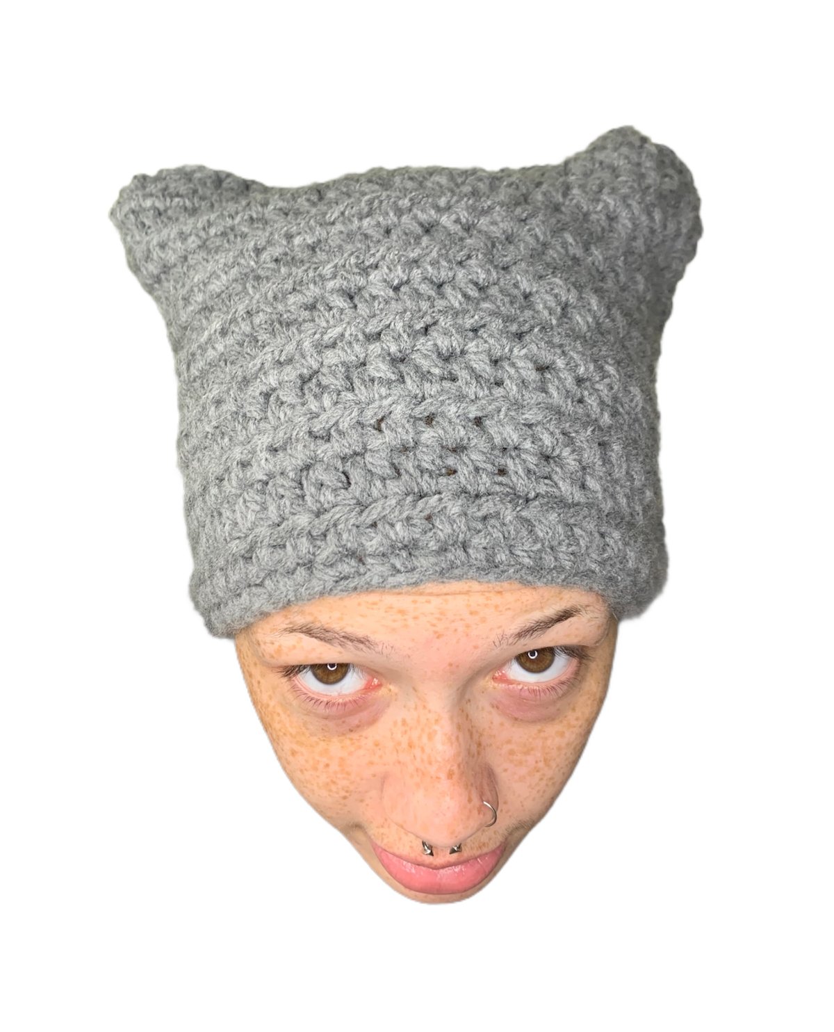 Image of Gray Cat Hat 