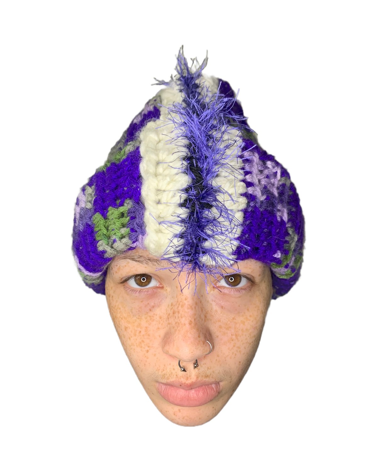 Image of Mohawk Checkered Beanie