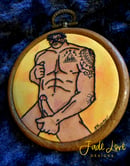 Image 2 of "Get a Grip" Erotic Embroidery Art