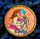 Image 1 of "Sugar and Spice" Erotic Embroidery Art 