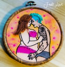 Image 2 of "Sugar and Spice" Erotic Embroidery Art 