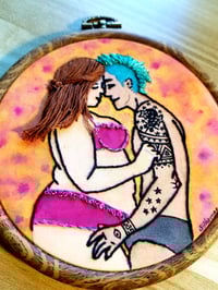 Image 5 of "Sugar and Spice" Erotic Embroidery Art 
