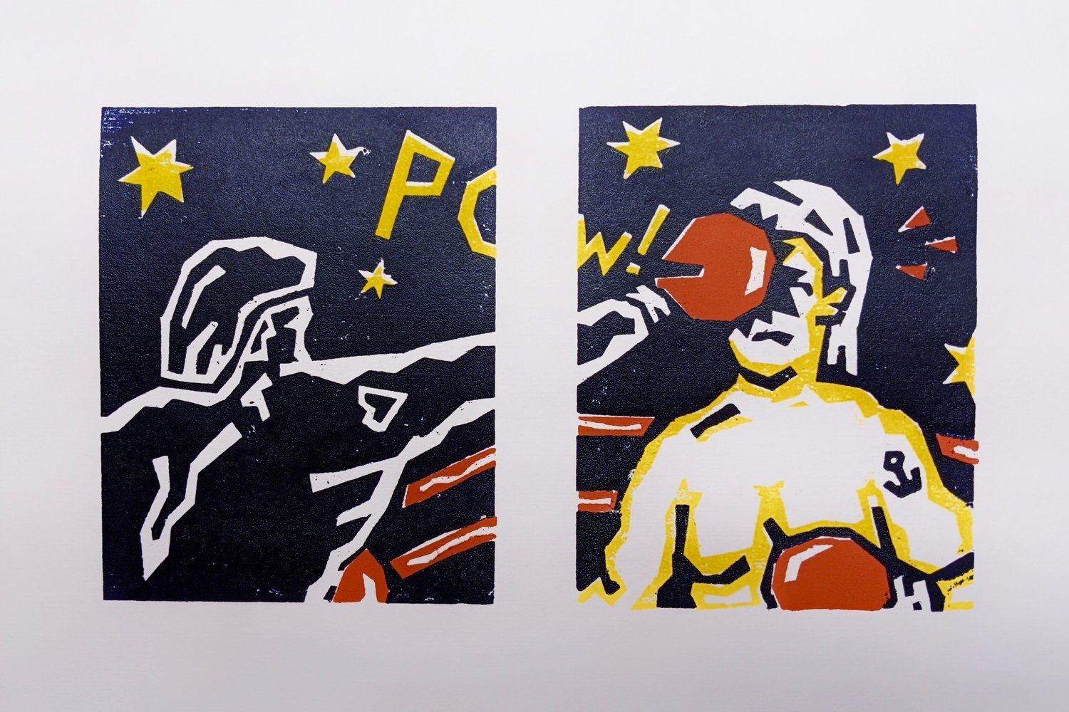 Untitled #4 woodcut
