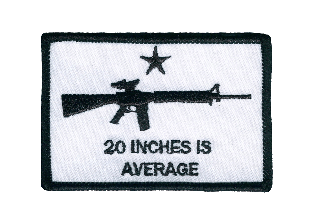Image of 20 Is Average Patch