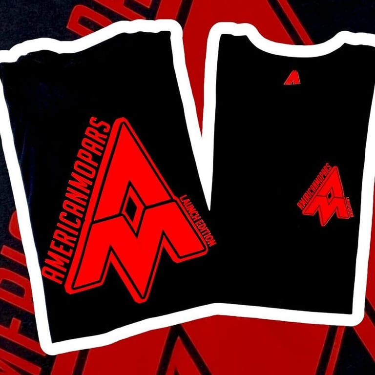 AmericanMopars Lettered-Logo Short Sleeve