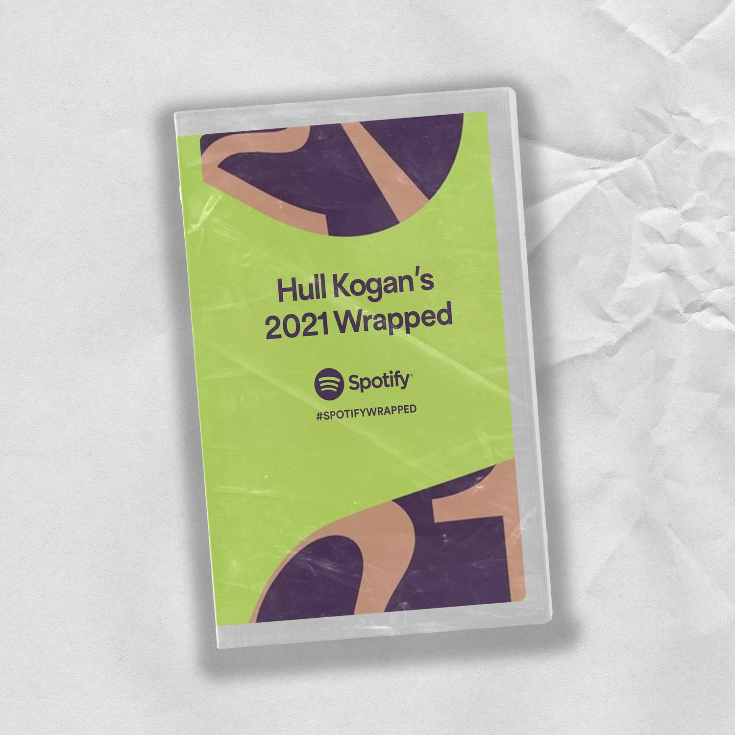 Hull Kogan's Spotify Wrapped 2021 VHS Mixtape