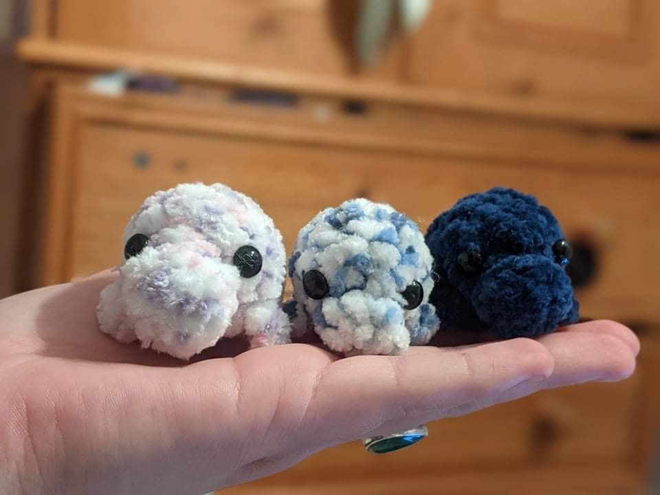 Image of Crochet Pocket Manatee
