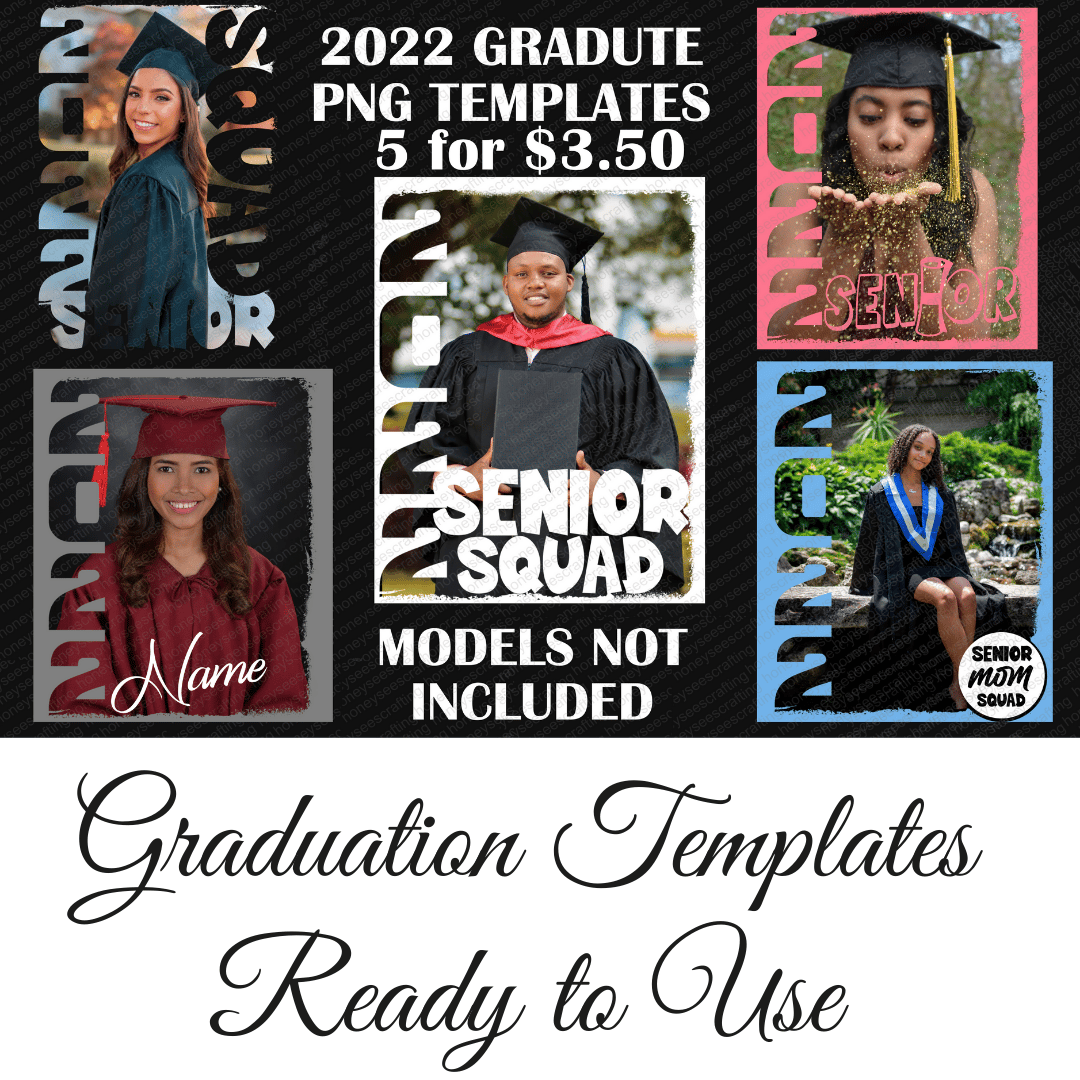 Image of 2022 Graduate PNG Templates