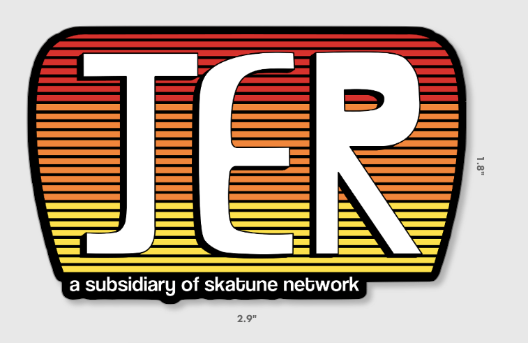 Image of JER | A Skatune Network Subsidary Sticker