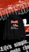 Life's Simple Hoodie Orange