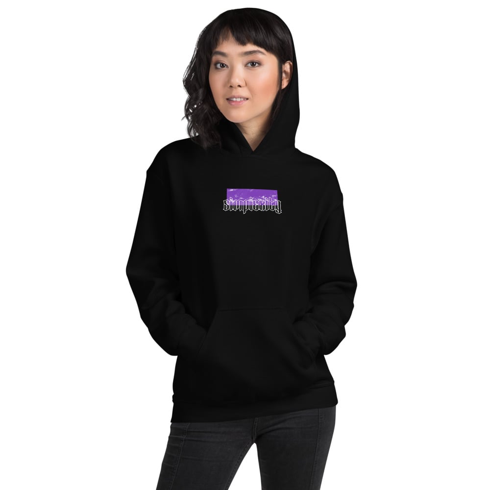 Life's Simple Hoodie Purple