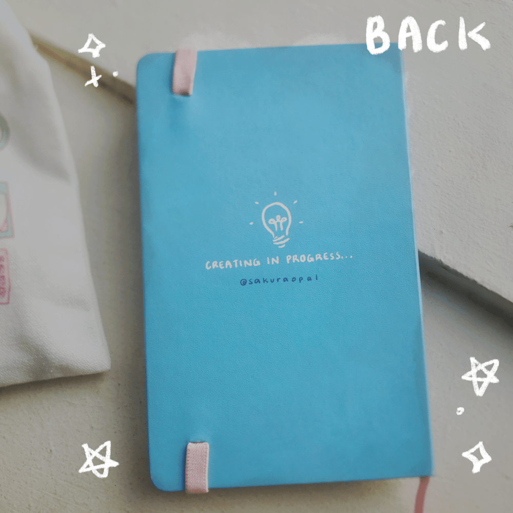 Image of A5 Blank 'Creativity Loading' Notebook