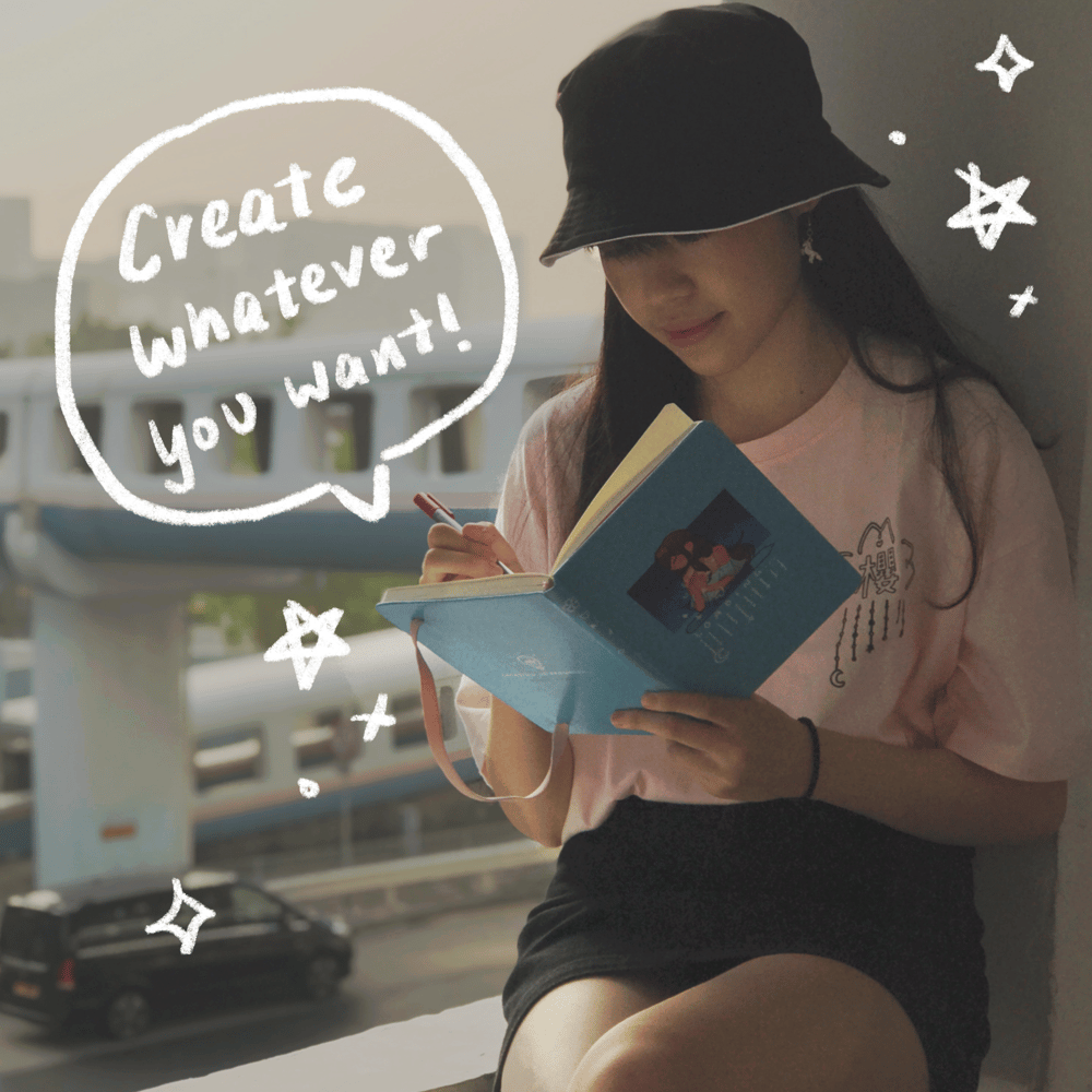 A5 Blank 'Creativity Loading' Notebook | sakuartshop