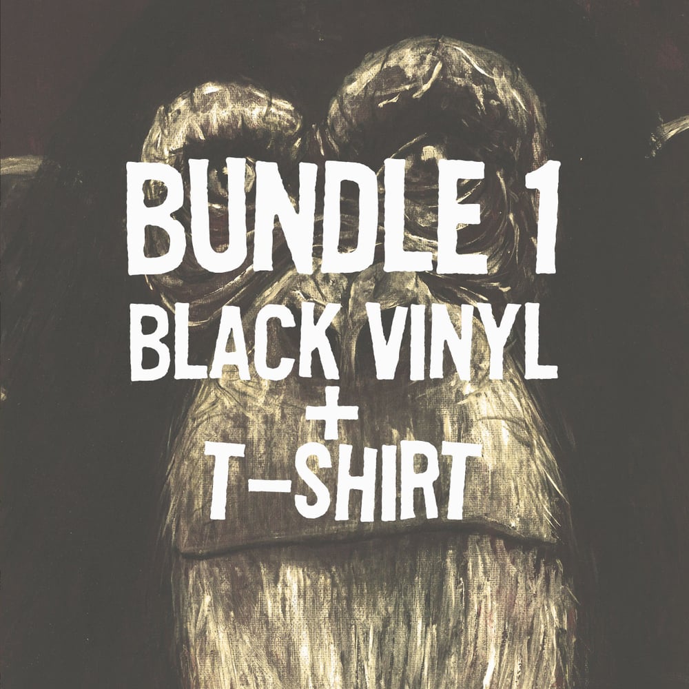 Image of BUNDLE 1 - THE BLUES AGAINST YOUTH "As The Tide Gets High And Low" Black Vinyl+T-Shirt