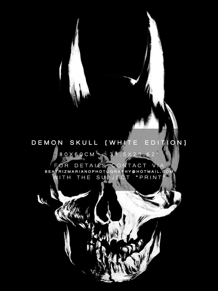 Image of DEMON SKULL [WHITE Edition]