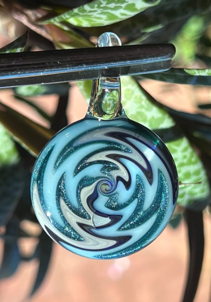 Image of Reversable Spiral Pendant 2