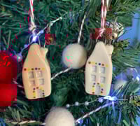 Image 2 of Christmas Houses with a Bell. 