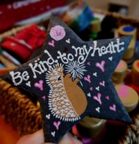 Image 2 of Be kind hedgehog slate