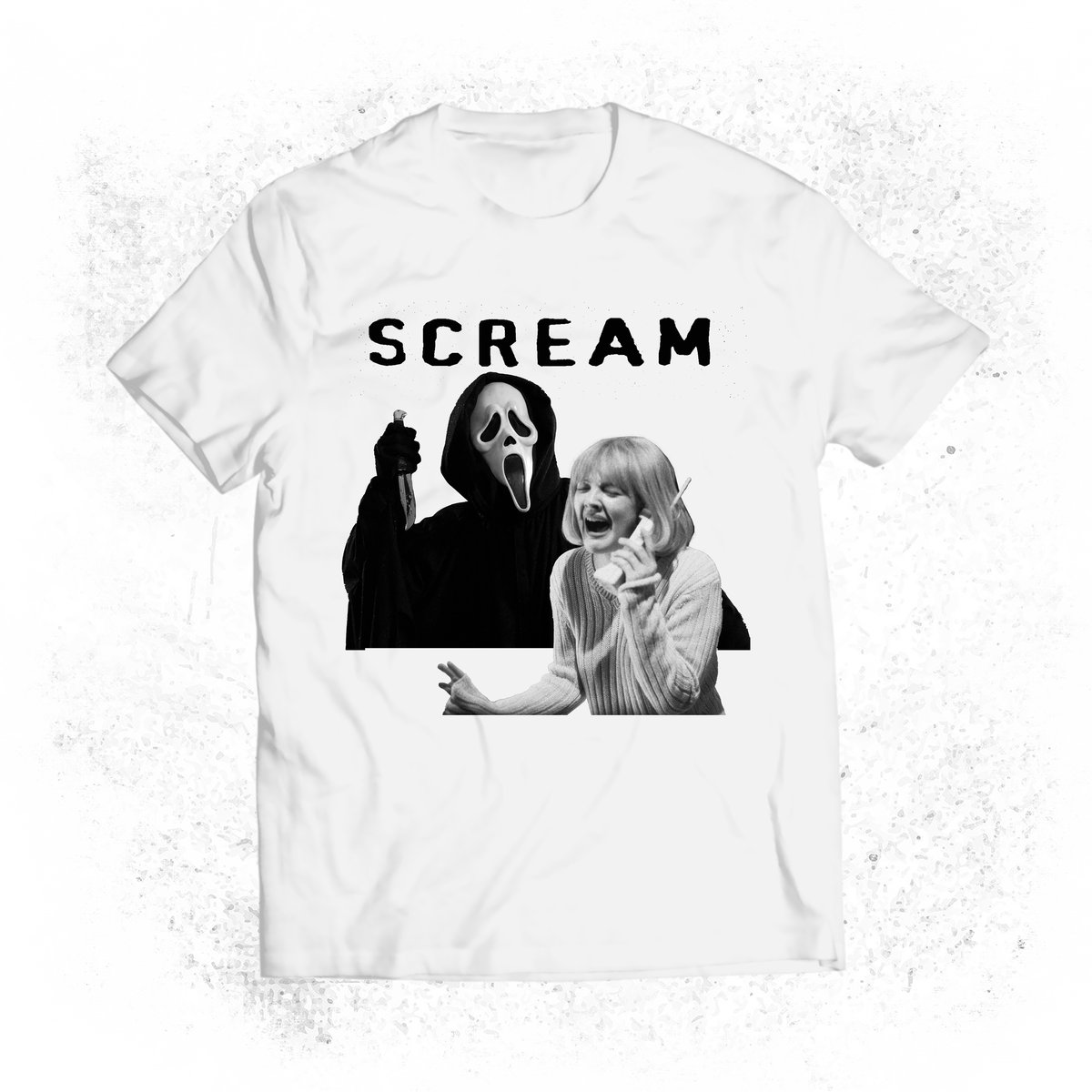 Scream Ghostface White Shirt | WORN DOLL