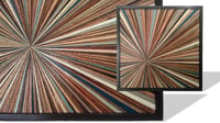 Image 5 of "Starburst Fairway" Reclaimed Wood Artwork