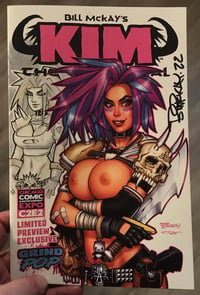 Image of Kim the Delusional Preview C2E2 Exclusive Racy Remarked